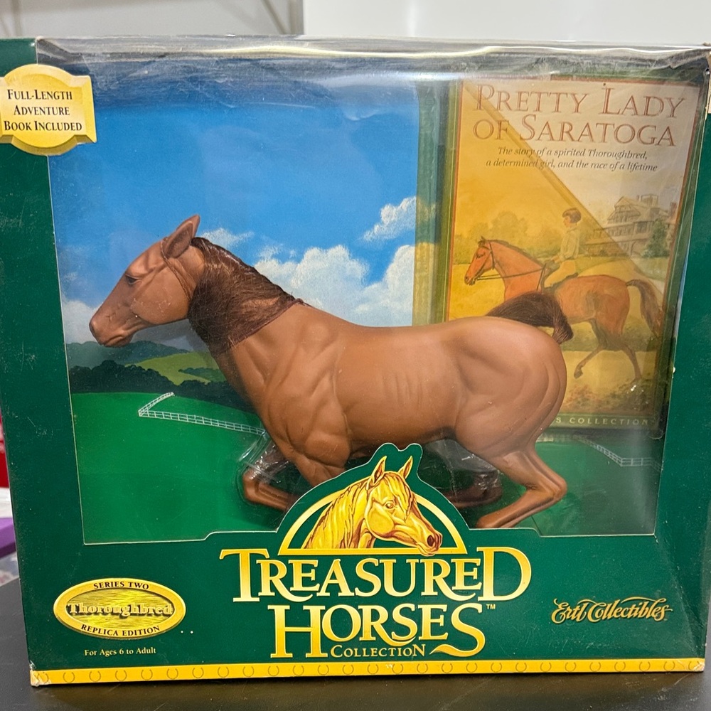 Ertl treasured horses collection Pretty Lady of Saratoga